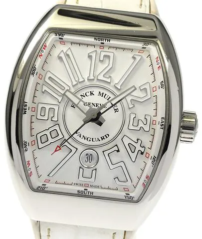 Franck Muller Vanguard V 45 SC DT 44mm Stainless steel White