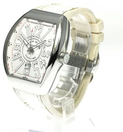 Franck Muller Vanguard V 45 SC DT 44mm Stainless steel White 2