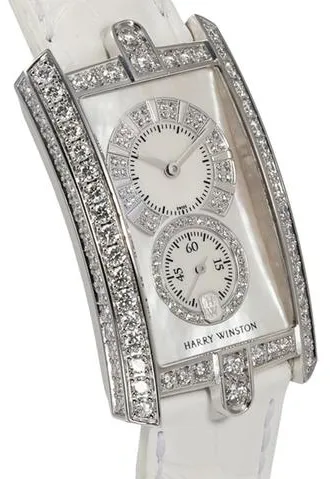 Harry Winston Avenue 46mm White gold Mother-of-pearl 1