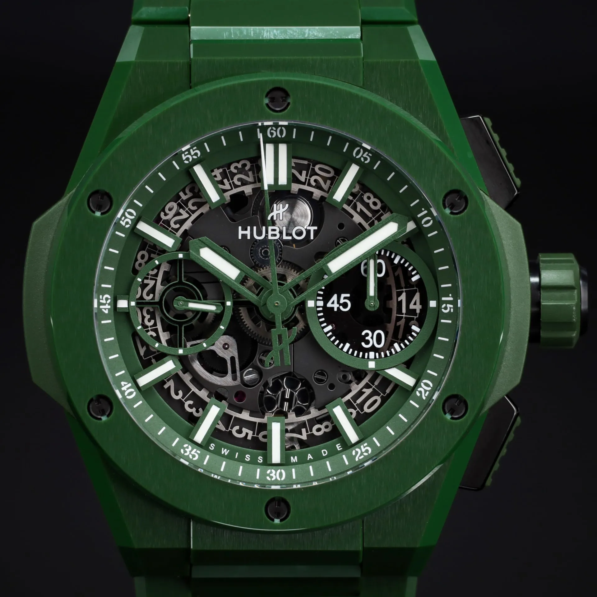 Hublot Big Bang 451.GX.5220.GX 42mm Ceramic Green