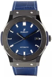 Hublot Classic Fusion 511.CM.7170.LR Black ceramic Blue