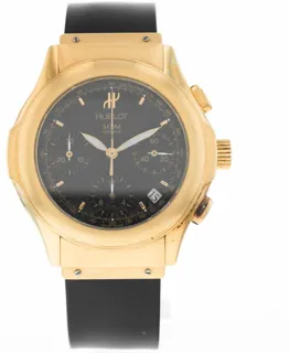 Hublot MDM 1810.3 40mm Yellow gold Black