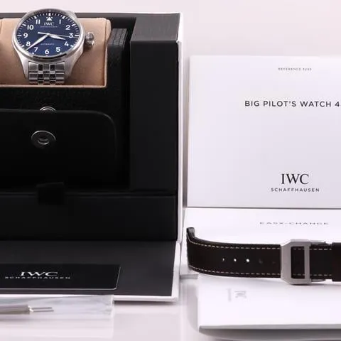 IWC Big Pilot IW329304 43mm Stainless steel Blue 1
