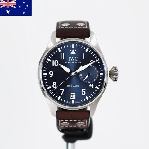 IWC Big Pilot IW501002 46.2mm Stainless steel Blue