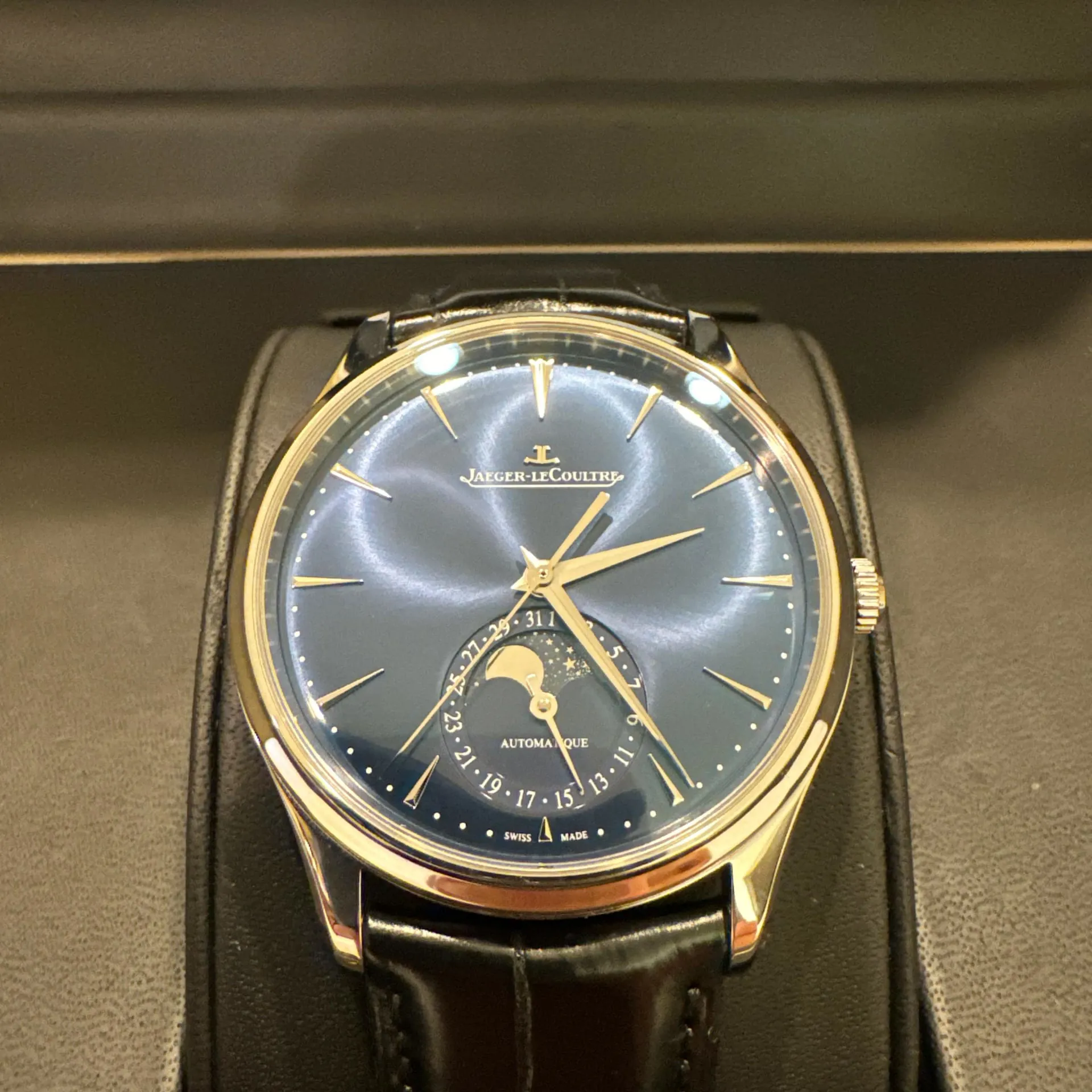 Jaeger-LeCoultre Master 1368480 39mm Stainless steel Blue