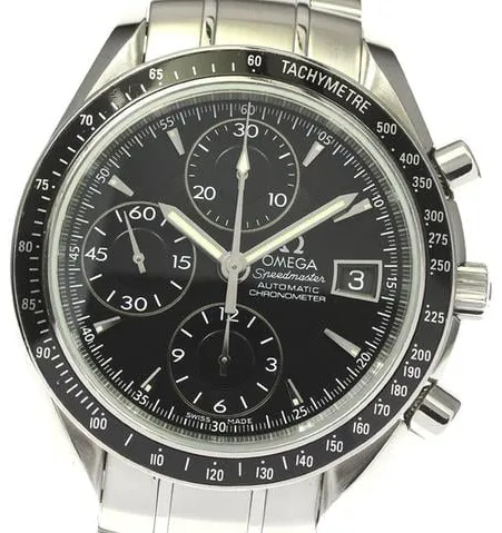 Omega Speedmaster Date 3210.50 39mm Stainless steel Black