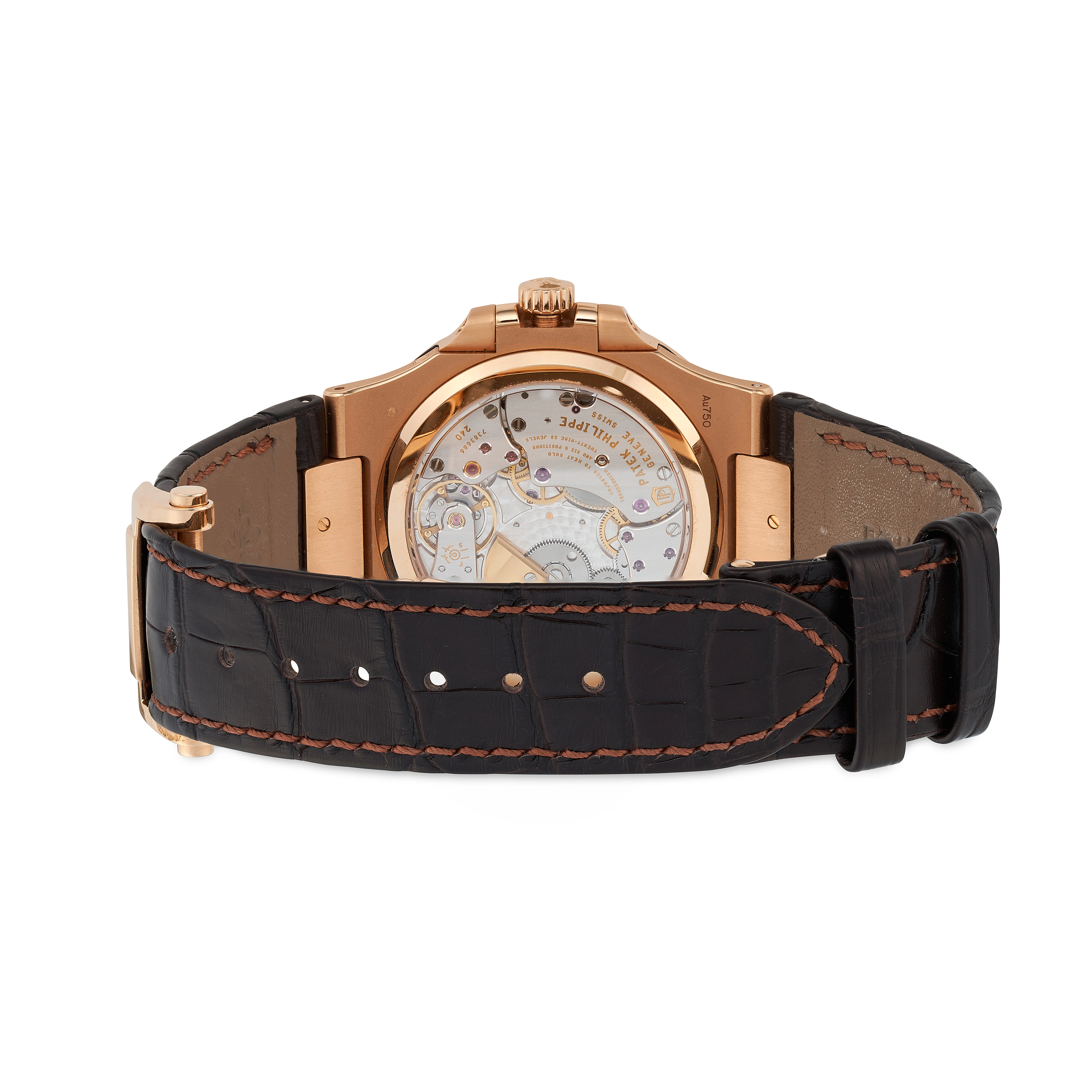 Patek Philippe Nautilus 5712R-001 40mm Rose gold Brown 4