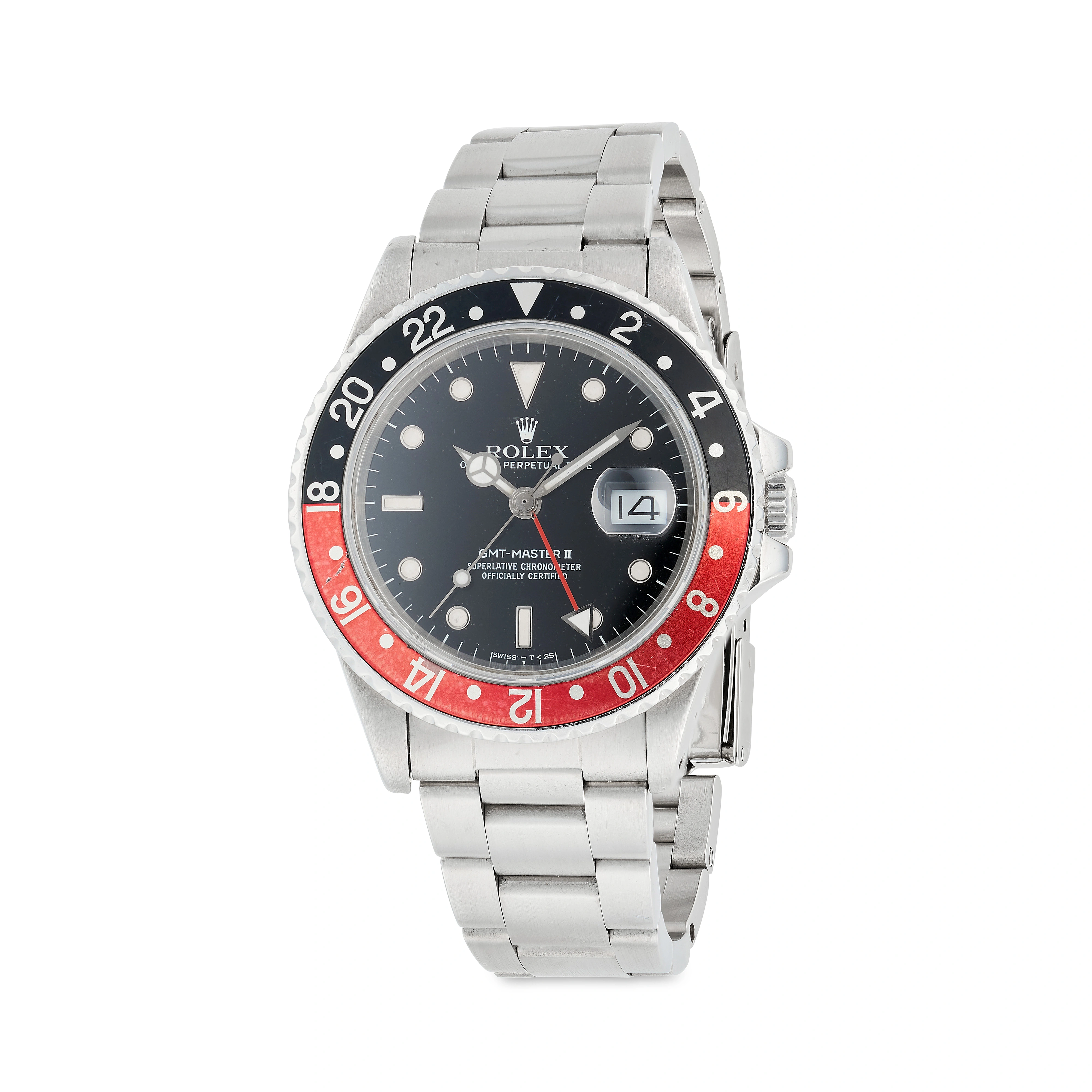 Rolex GMT-Master II 16760 40mm Stainless steel Black