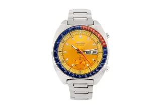 Seiko Pogue 6139-6002 Stainless steel Orange