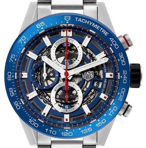 TAG Heuer Carrera CAR201T.BA0766 43mm Stainless steel Skeleton