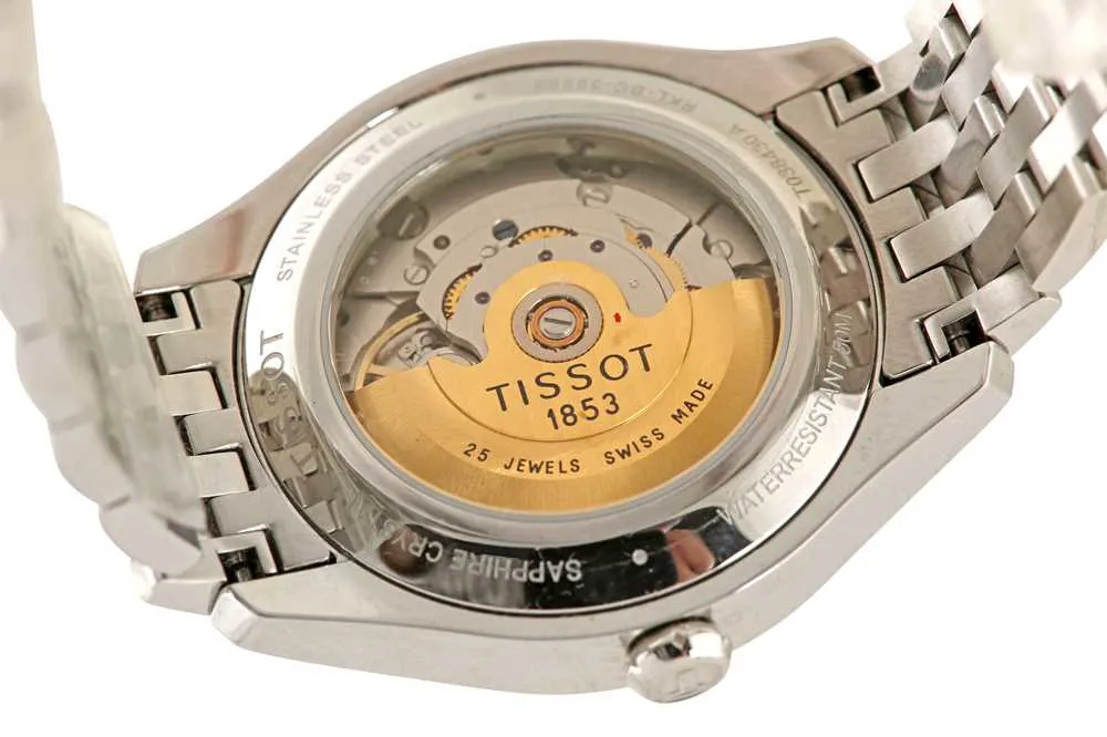 Tissot T-One Day-Date T038430A 39mm Stainless steel Silver 3