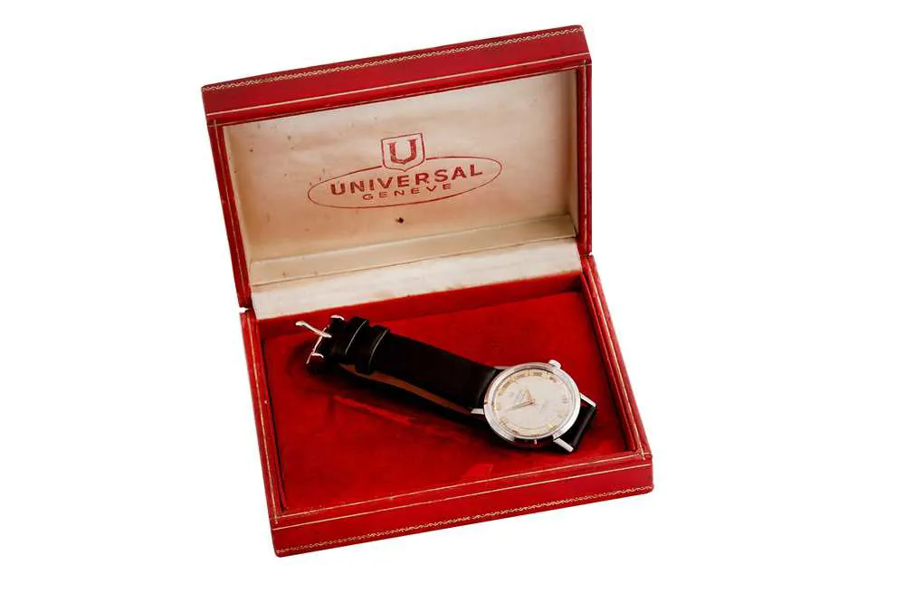 Universal Genève Polerouter Jet 34mm Stainless steel 4