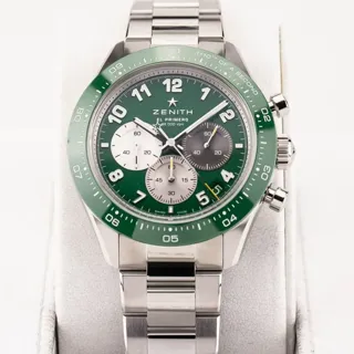 Zenith Chronomaster 03.3117.3600/56.M3100 Stainless steel Green