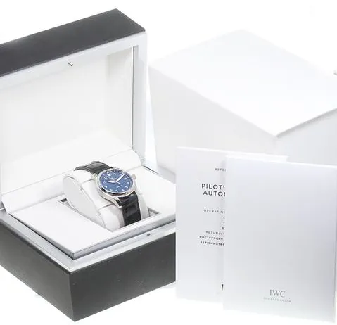 IWC Pilot IW324008 36mm Stainless steel Blue 1