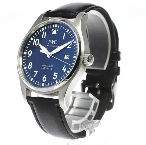 IWC Pilot IW327004 40mm Stainless steel Blue 2