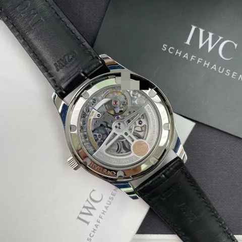 IWC Portugieser IW358305 40.5mm Stainless steel Blue 3
