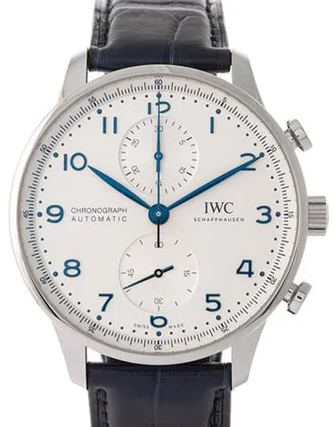 IWC Portugieser IW371605 41mm Stainless steel Blue