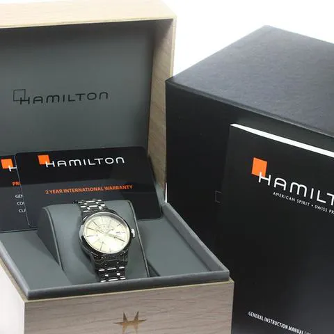 Hamilton Railroad 32mm Stainless steel Silver 1