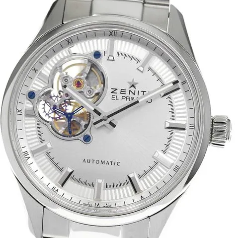 Zenith El Primero Synopsis 03.2170.4613 40mm Stainless steel Silver