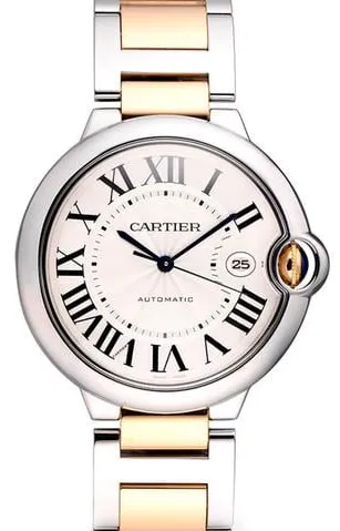 Cartier Ballon Bleu 42mm 3001 42mm Yellow gold and Stainless steel