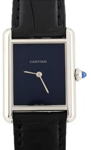 Cartier Tank WSTA0055 34mm Blue