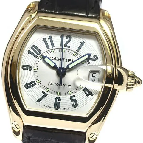 Cartier Roadster W62003V2 36mm Silver Silver