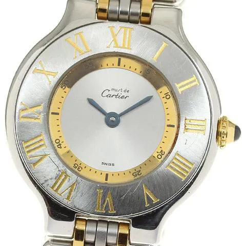 Cartier 21 Must de Cartier W10073F4 28mm Silver Silver