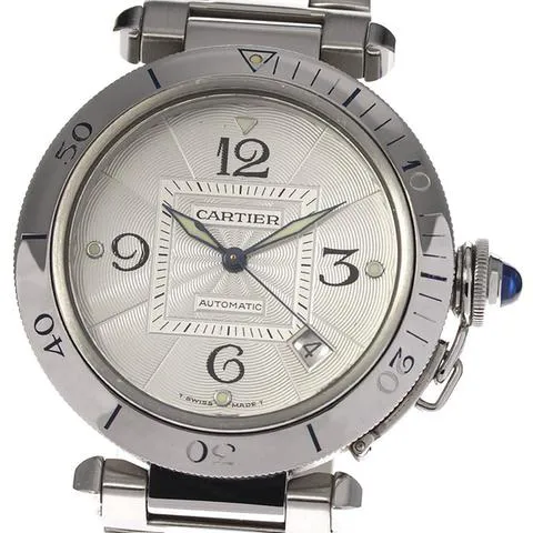 Cartier Pasha W31031H3 38mm Stainless steel Silver