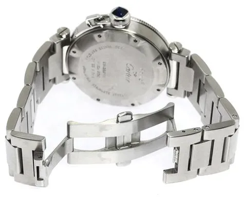 Cartier Pasha Seatimer W31080M7 40mm Stainless steel Silver 1