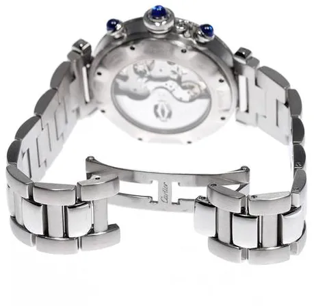 Cartier Pasha Seatimer w31030H3 38mm Stainless steel Silver 2