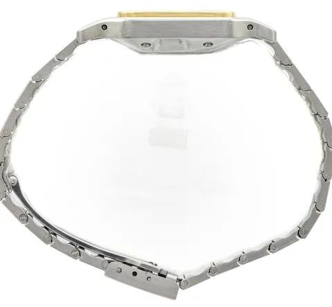 Cartier Santos 2961 29mm Yellow gold and stainless steel White 7