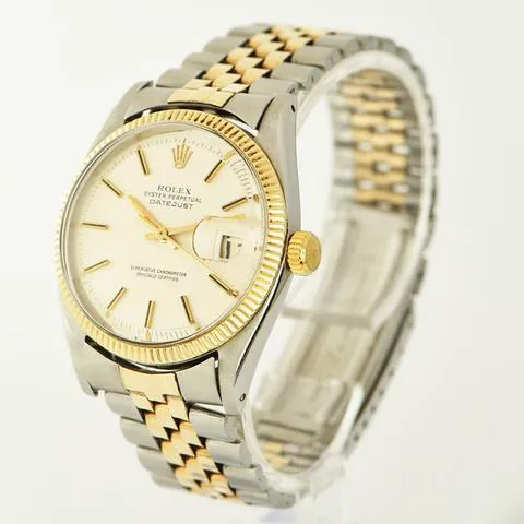 Rolex Datejust 1601 36mm Yellow gold and stainless steel Silver 6