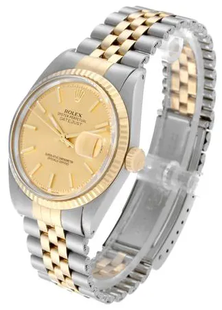 Rolex Datejust 36 16013 36mm Yellow gold and stainless steel Champagne 11