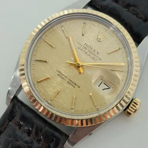 Rolex Datejust 36 16013 36mm Yellow gold and stainless steel 1