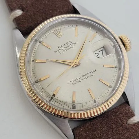 Rolex Datejust 1601 36mm Yellow gold and stainless steel 12