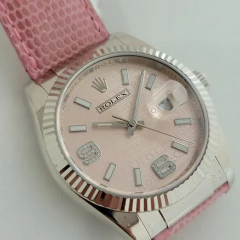 Rolex Datejust 36 116139 36mm White gold Rose 4