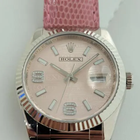 Rolex Datejust 36 116139 36mm White gold Rose 1