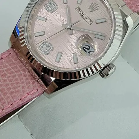 Rolex Datejust 36 116139 36mm White gold Rose 11