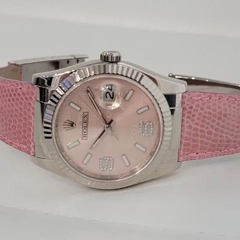 Rolex Datejust 36 116139 36mm White gold Rose 5