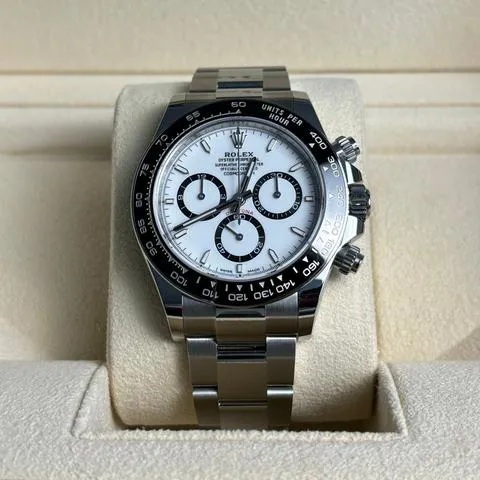 Rolex Daytona 126500LN 40mm Stainless steel White