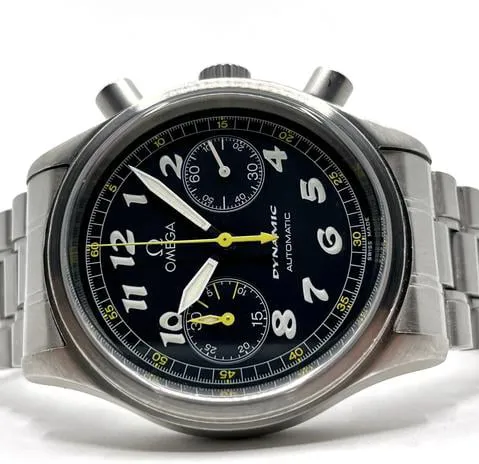 Omega Dynamic Chronograph 5240.5000 38mm Stainless steel Black 2