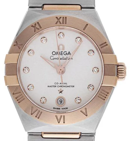 Omega Constellation 131.20.29.20.52.001 29mm Yellow gold and stainless steel Silver