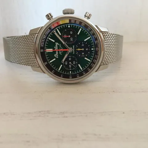 Breitling Top Time AB01762A1L1X1 41mm Stainless steel Green 4