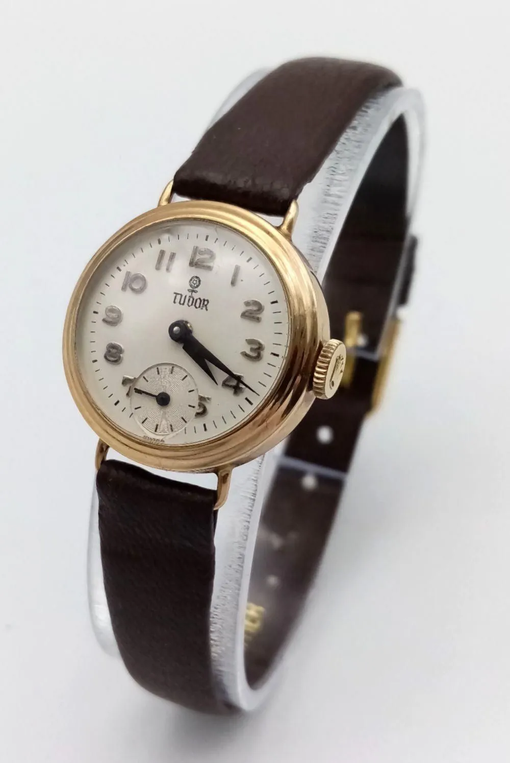 Tudor 21mm Yellow gold White