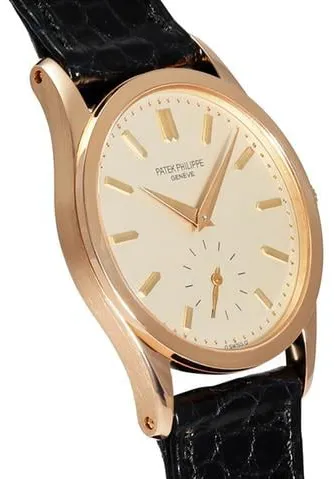 Patek Philippe Calatrava 3796R-001 30.5mm Rose gold White 1