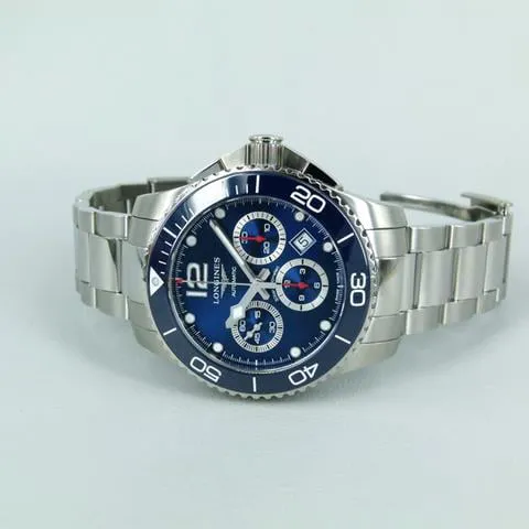 Longines HydroConquest L3.883.4 43mm Stainless steel Blue 8