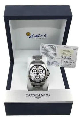Longines Conquest L3.700.4.78.6 41mm Stainless steel Gray 7