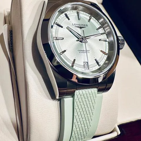 Longines Conquest 34mm Stainless steel Green 1