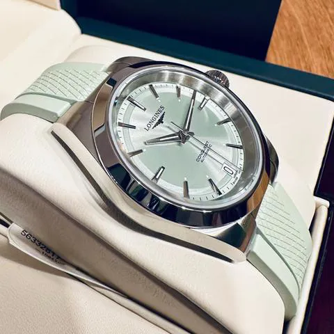 Longines Conquest 34mm Stainless steel Green 3