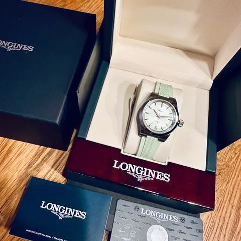 Longines Conquest 34mm Stainless steel Green 6